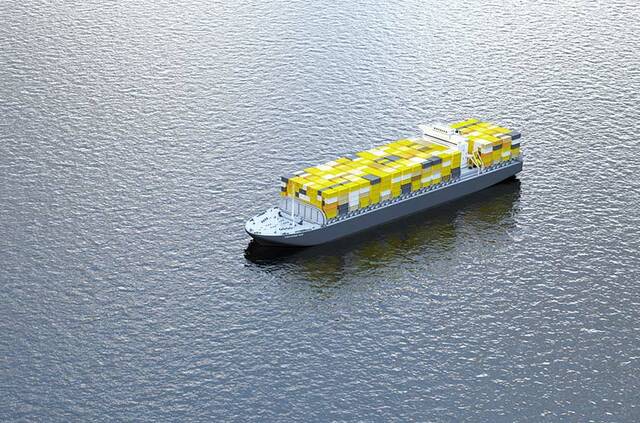 Umzug VAE per Containerschiff